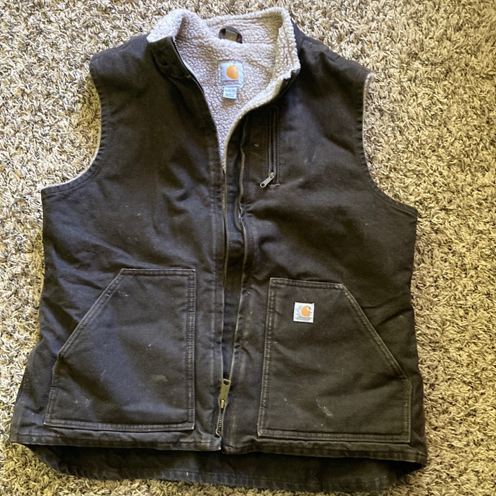 Carhartt Womens Large Brown Vest